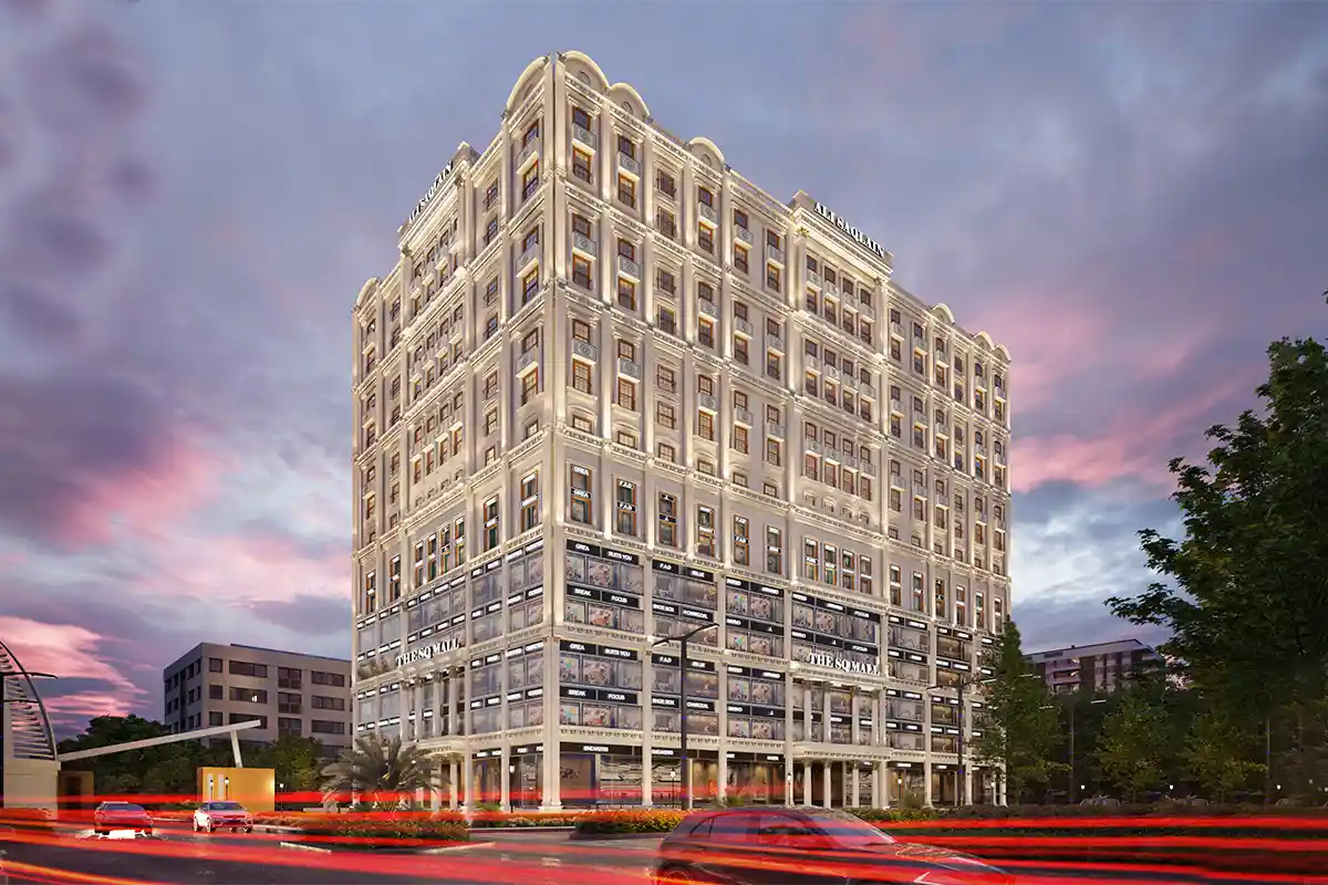 The SQ Mall Front Elevation